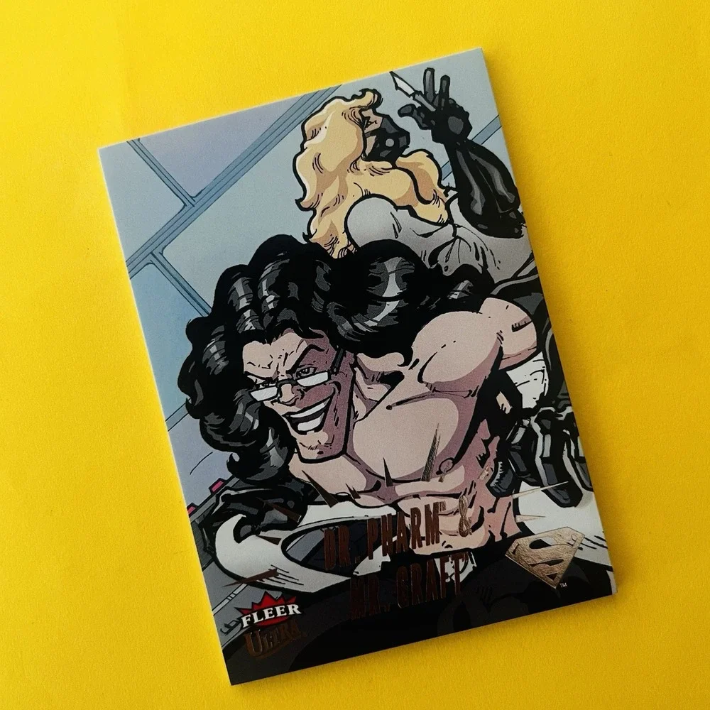 2025 Fleer Ultra Superman‎ #61 Dr. Pharm & Mr. Graft Base Card DC Comics